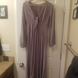 Anthropologie long dress. Cut out. Size Medium